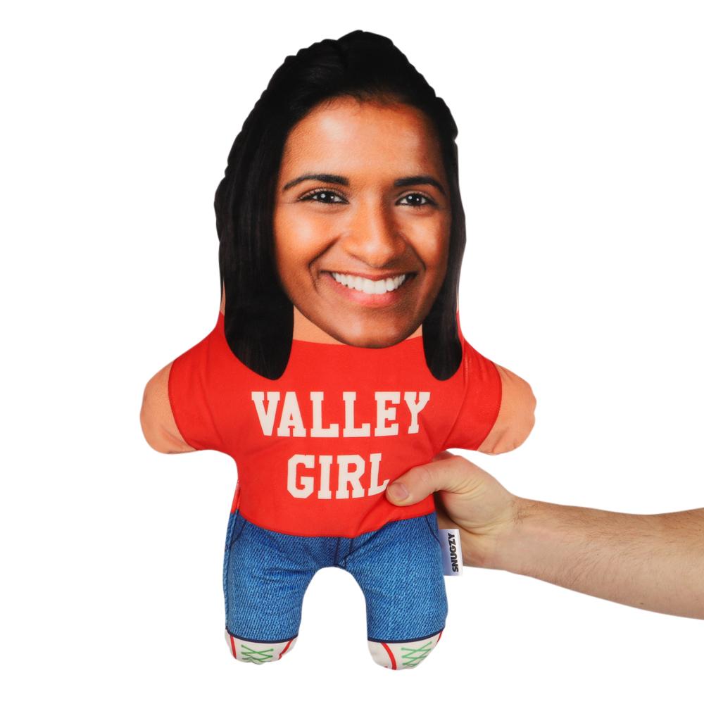 Valley Girl Face Pillow