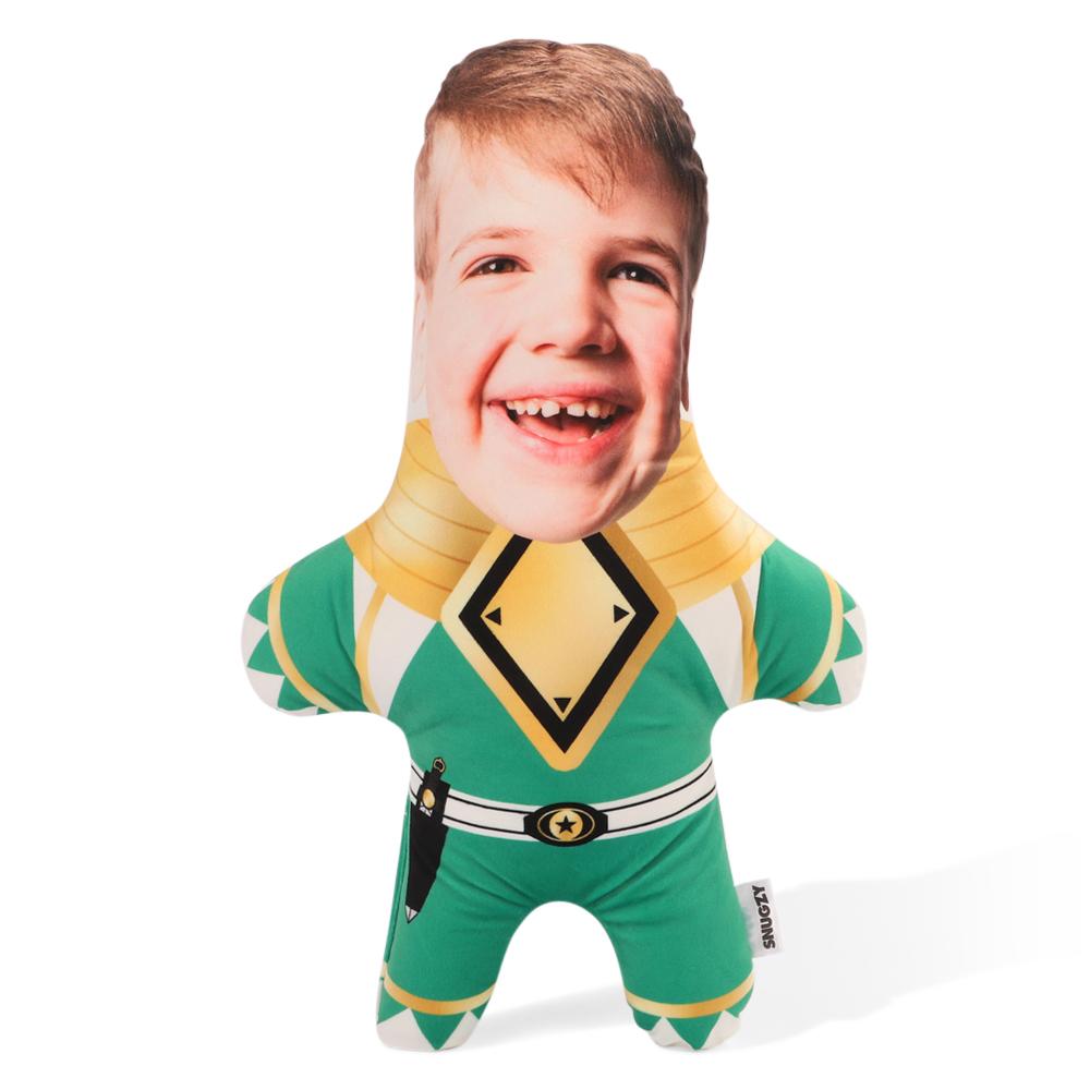 Green Rangers Face Pillow