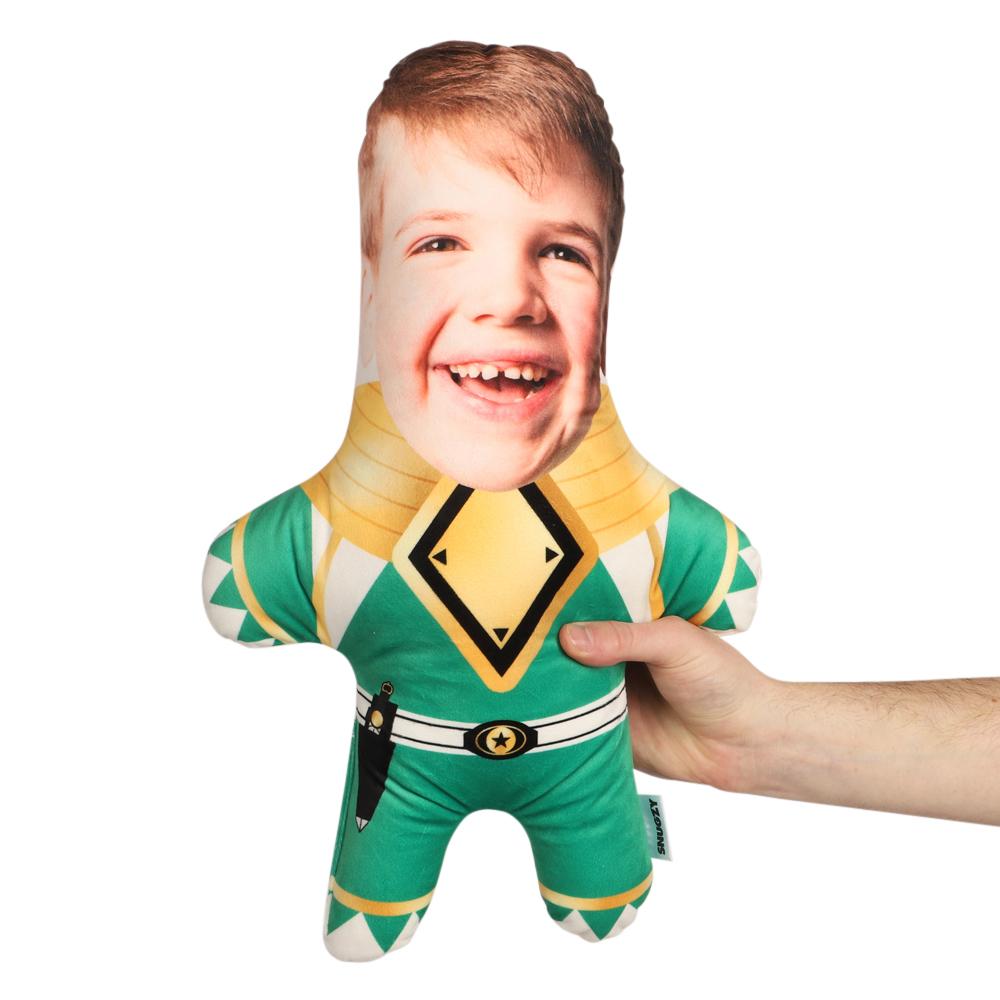 Green Rangers Face Pillow