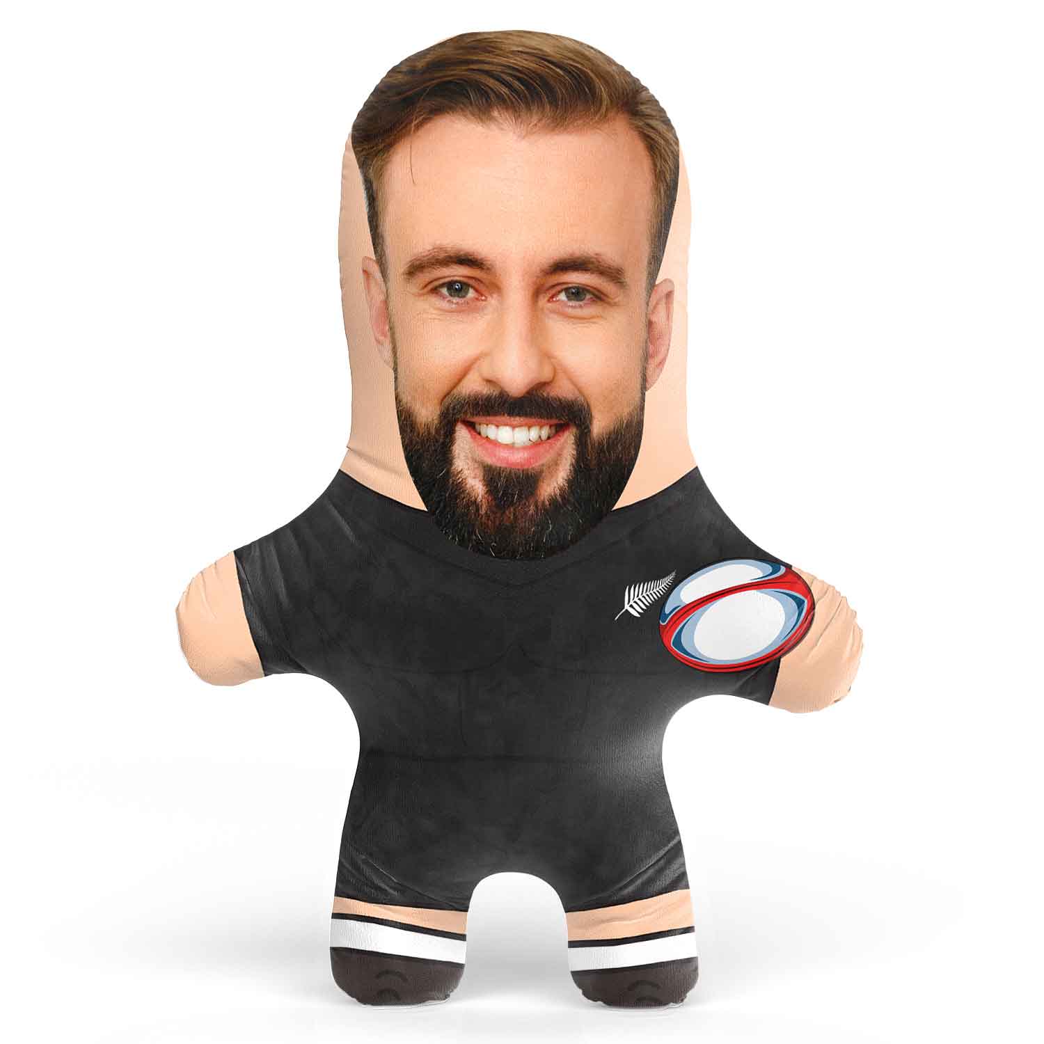 New Zealand Rugby Face Pillow