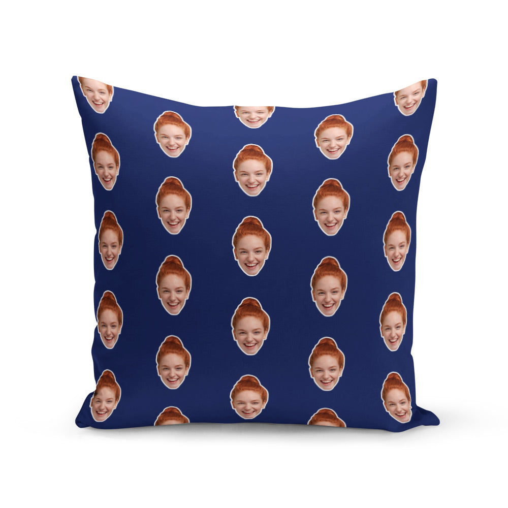 Face Pattern Pillow