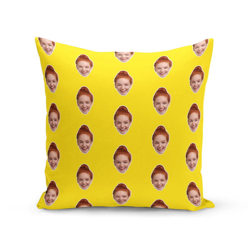 Face Pattern Pillow