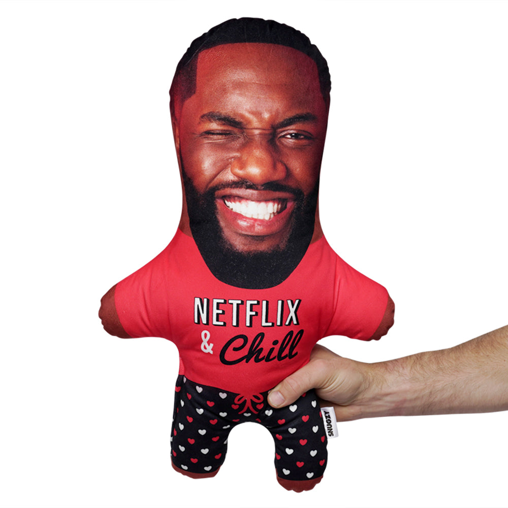 Netflix and Chill Face Pillow