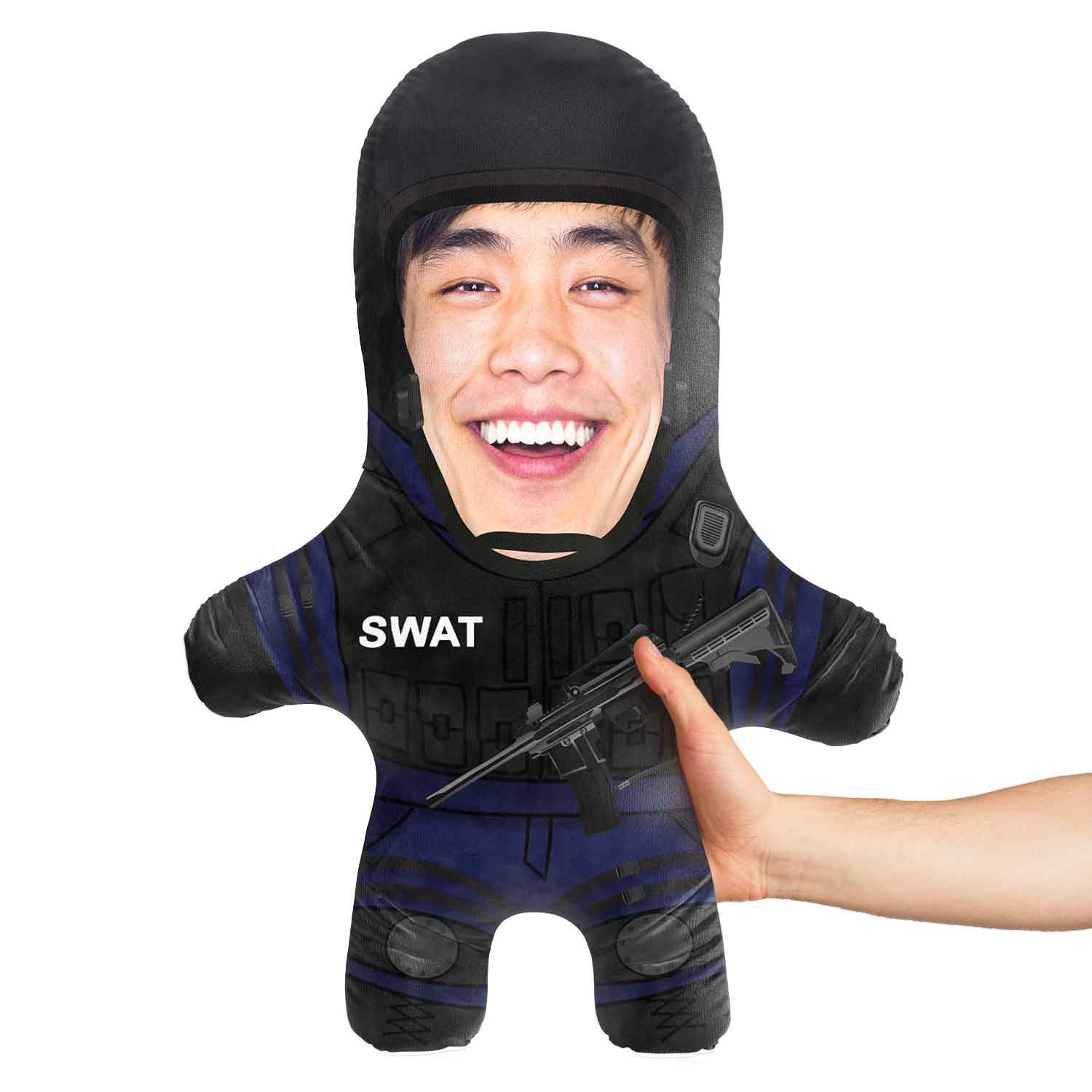 SWAT Team Face Pillow