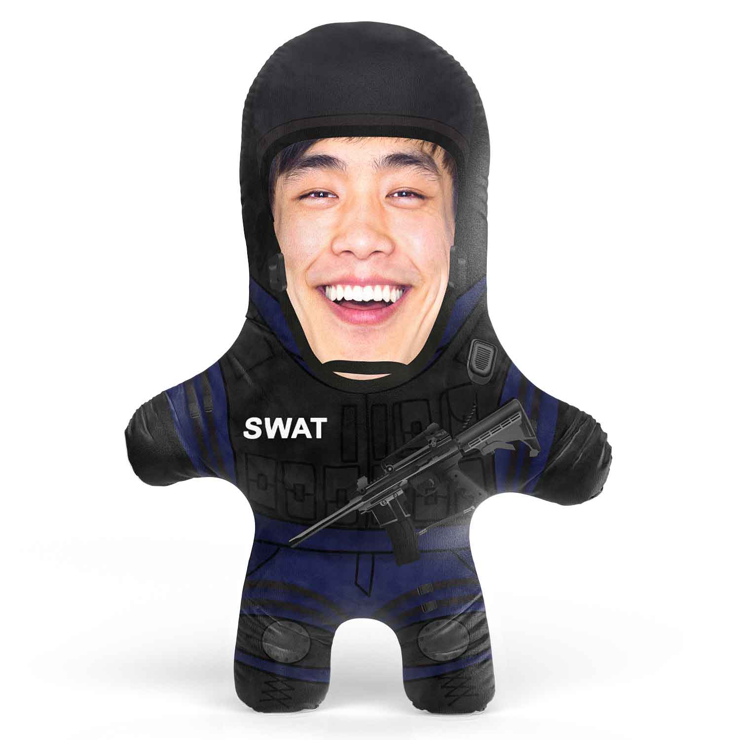 SWAT Team Face Pillow