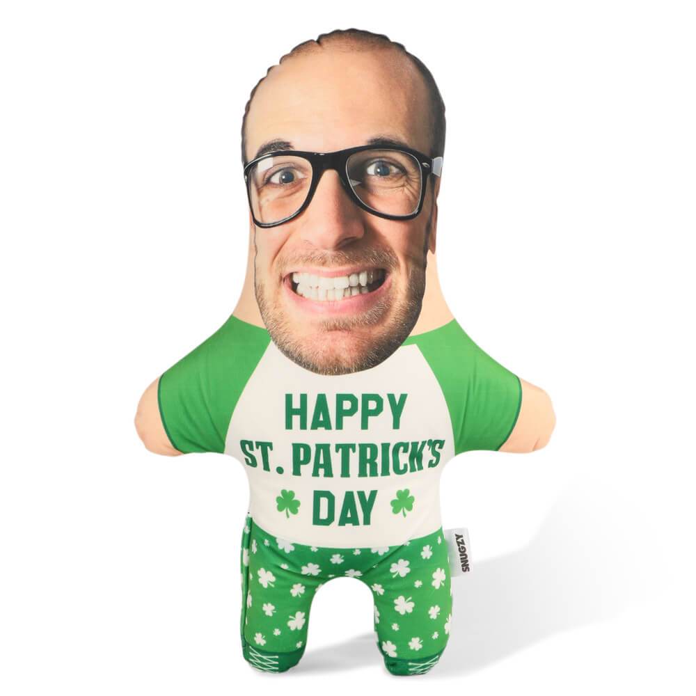 St Patricks Day Face Pillow