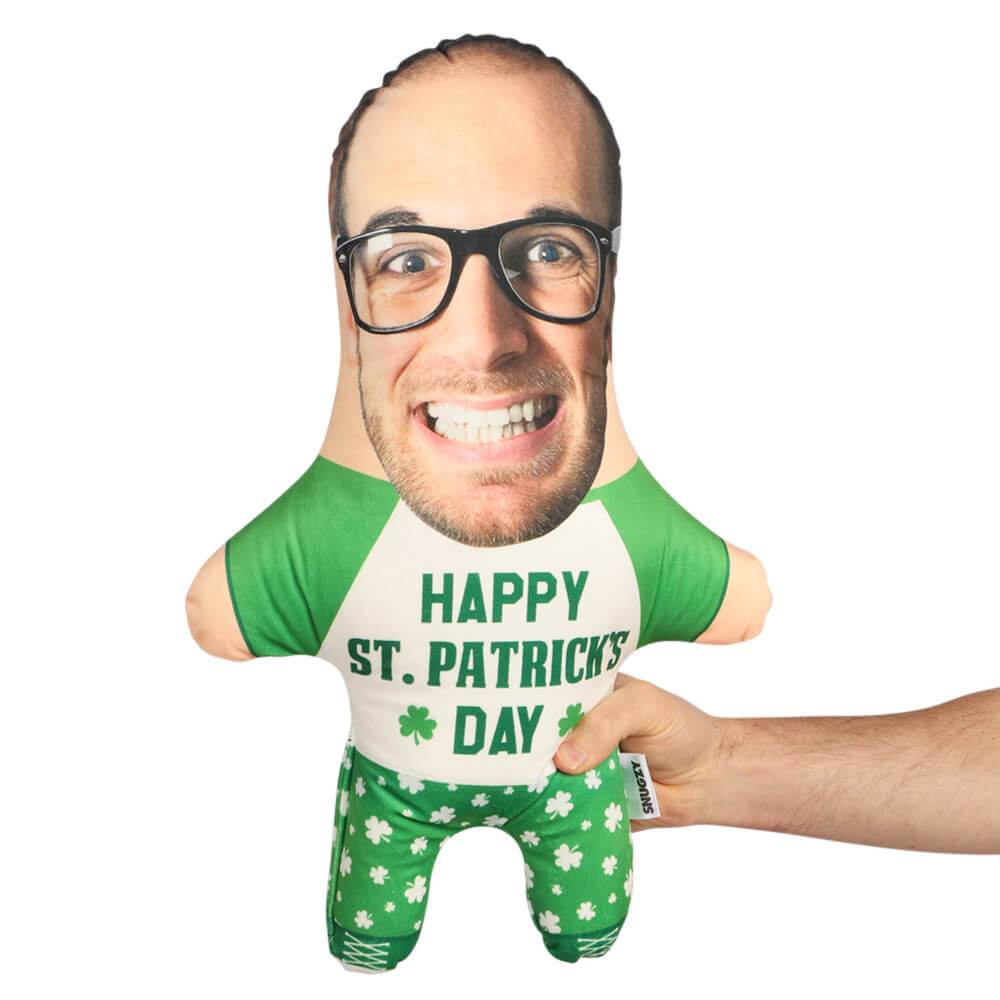 St Patricks Day Face Pillow