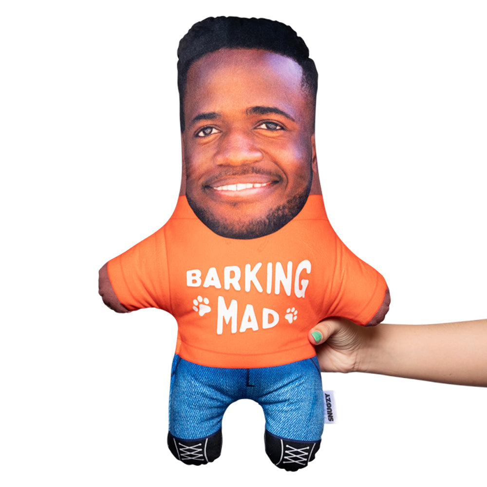 Barking Mad Face Pillow