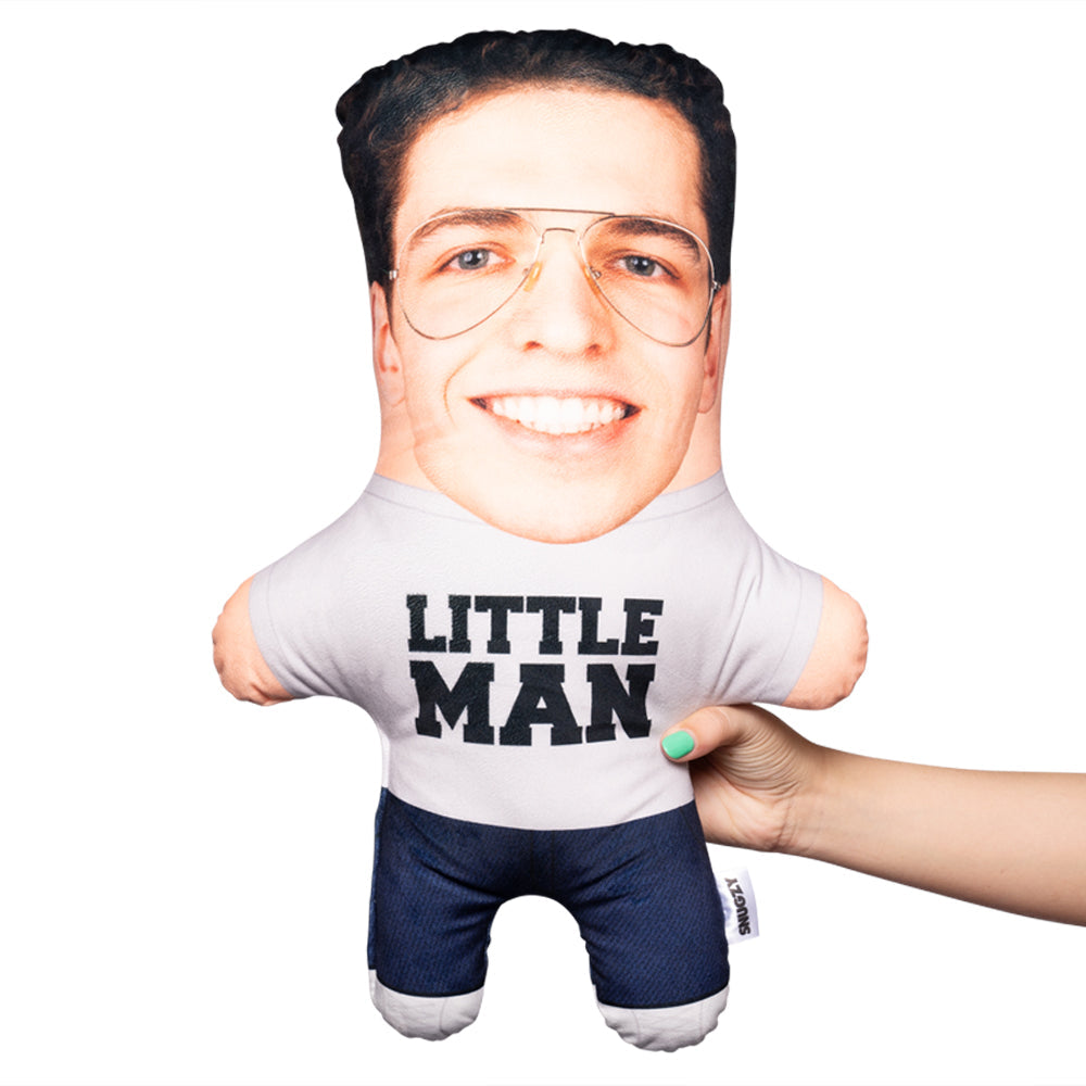 Little Man Face Pillow