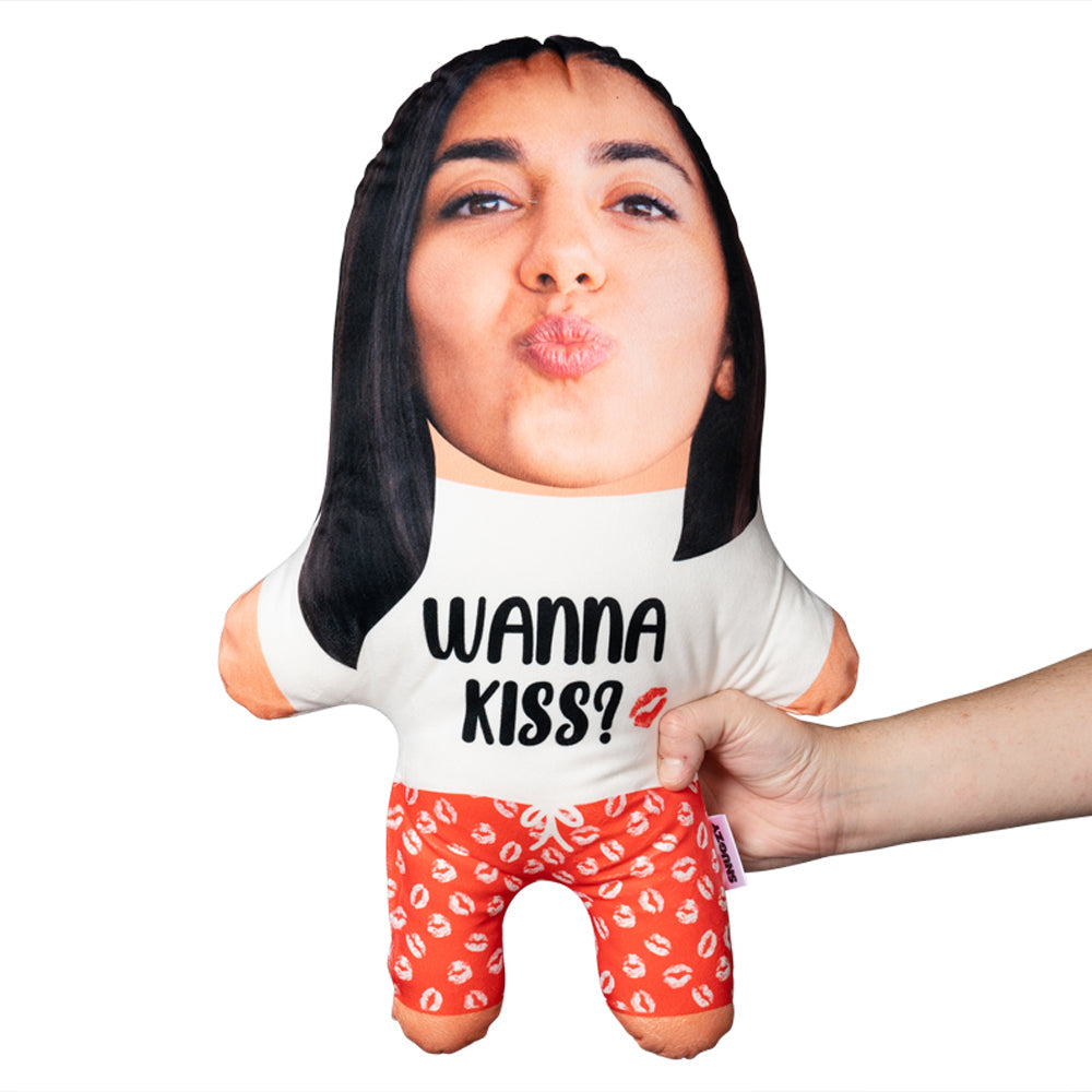 Wanna Kiss? Face Pillow